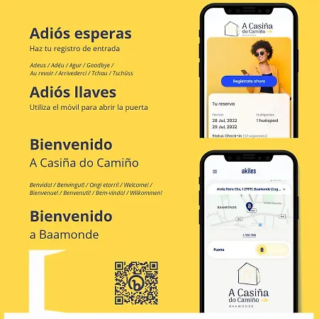 別荘 A Casina Do Camino Baamonde