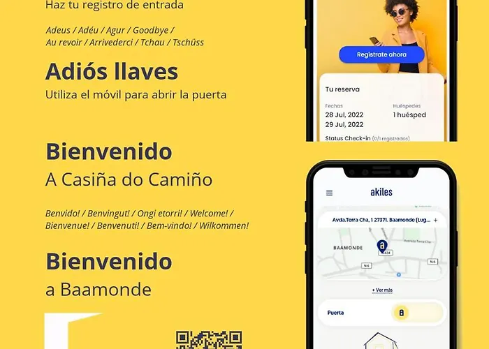 Сasa de vacaciones A Casiña Do Camiño Baamonde
